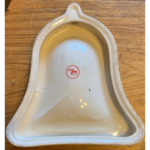 51 - Wade Bells whisky ashtray, first edition, together with a bell-shaped cut glass decanter and stopper... 