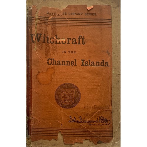 126 - Witchcraft in the Channel Islands, John Linwood Pitts, a/f. front and back covers damaged, interior ... 