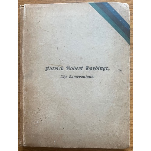 143 - The Scottish Rifles interest. -The Cameronians -Extracts from the Diaries & Letters of Patrick Rober... 