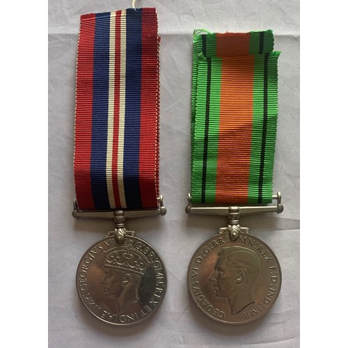 169 - Atlantic Star, 1939-1945 Star, Burma Star and two Defence medals (5).