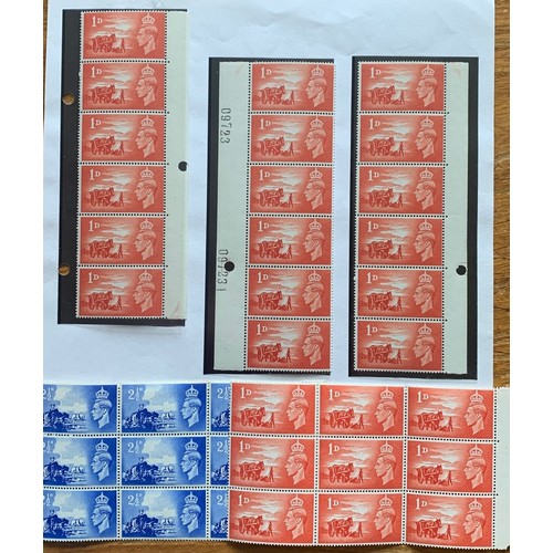 176 - A Collection of Guernsey and Jersey stamps and covers German Occupation and Liberation interest