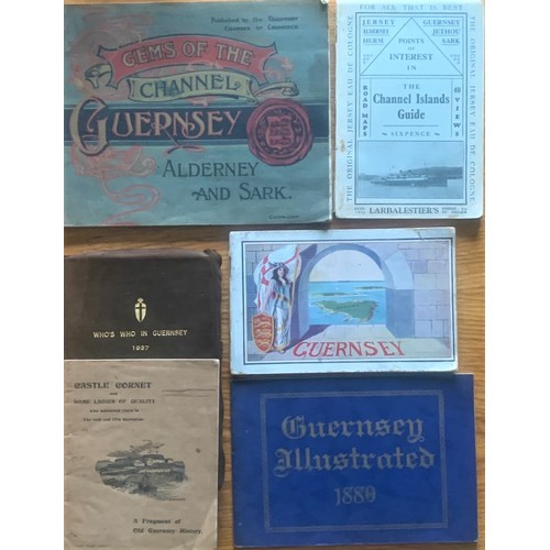 185 - Gems of the Channel, Guernsey Alderney and Sark, 'Castle Cornet and some Ladies of quality' pamphlet... 