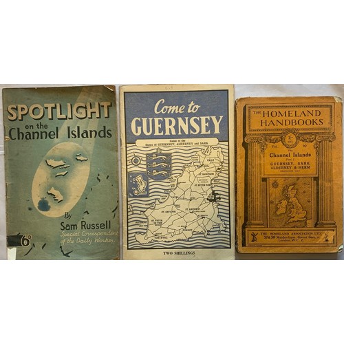 190 - Spotlight on the Channel Islands, Guernsey Guide books, Jersey and similar (6).