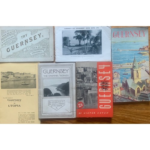 187 - Try Guernsey, Gem of the Channel, Guernsey is Utopia, plus four others (6).