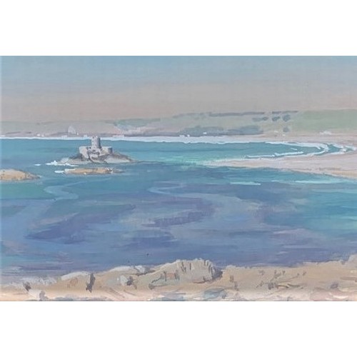 193 - Gaynor E. Bury (Mrs Hemmingway) (British 1889-1975) St Ouen's Bay, Jersey, watercolour signed and da... 