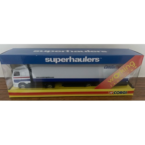 1 - Mint and boxed Corgi Superhaulers truck - Condor Logistics.