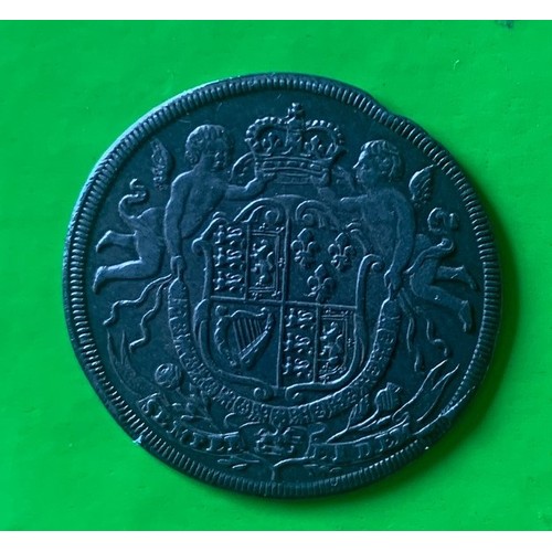 130 - Queen Anne silver medallion, 1707, struck to commemorate the union of Scotland and England.