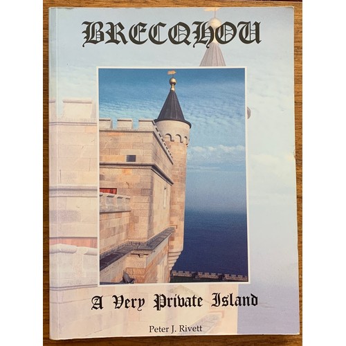 56 - Sark A Feudal Fraud ? by Peter J.Rivett, together with Brecqhou, A very private Island, by Peter J.R... 