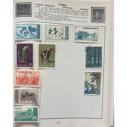 159 - Worldwide stamps in four Albums & Stockbooks.