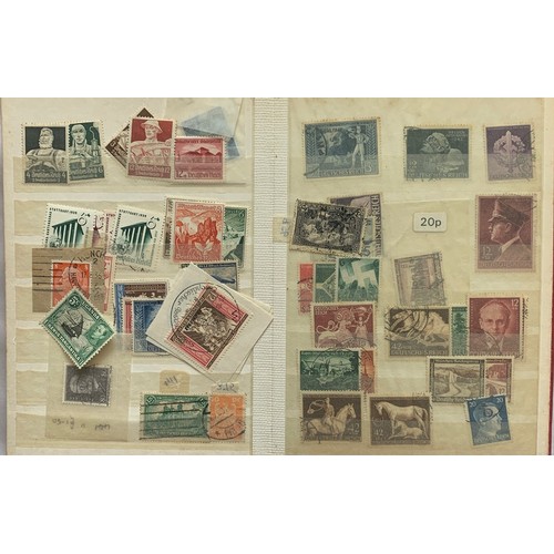 159 - Worldwide stamps in four Albums & Stockbooks.