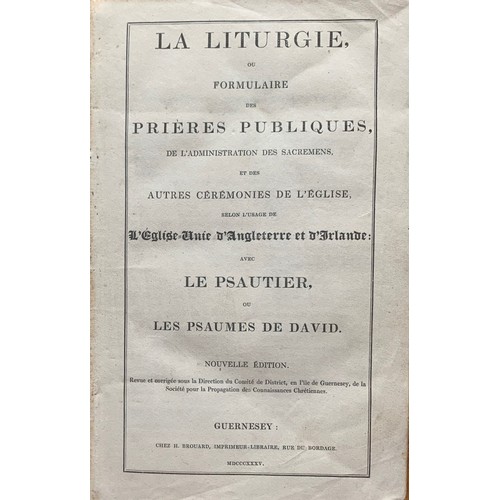 270 - The Dawn of Day St Martins (Guernsey) Parish Magazine, together with La Liturgie Guernesey 1835 (2).