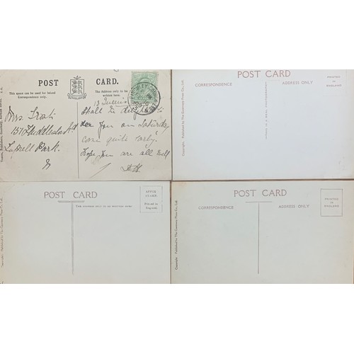 10 - Four postcards, Stock's Hotel Sark, one posted 1909 (4).