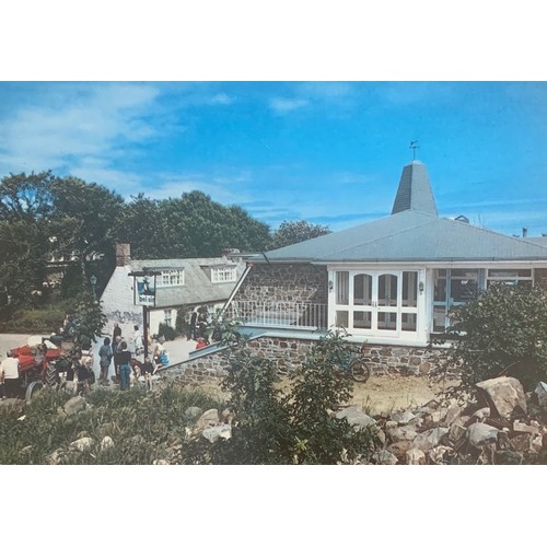 19 - Seven postcards, Bel Air Sark, including interior bar and one as La Friponnerie farm dated 1906 (7).