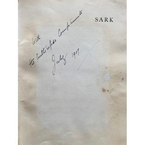 109 - Sark The Gem of the Channel islands by Mrs Henry Bowles, published London 1906.