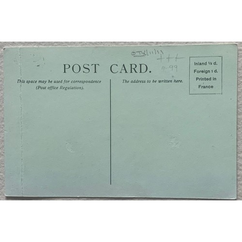 167 - LL series Guernsey postcard, 48 St Peter Port, Embarkment of Passengers, green back, as found, verti... 