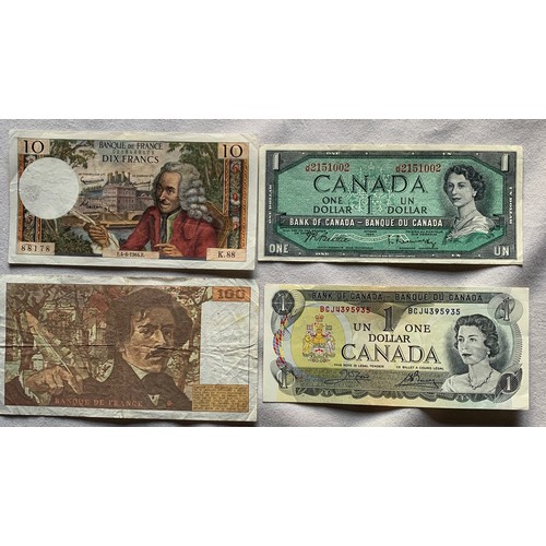 200 - A collection of World banknotes (17).