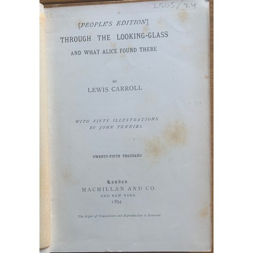 231 - Carroll, Lewis, Through the Looking Glass 1894