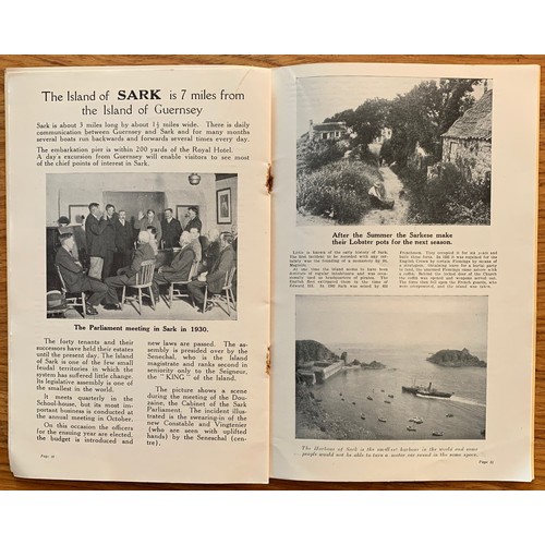 242 - Channel Islands interest Pamphlet - Guernsey is Utopia, with interesting Sark article circa 1930.