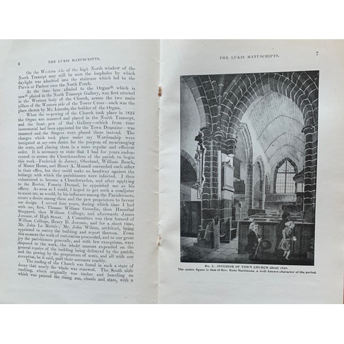 248 - The Account of the Restoration of The Town Church Guernsey in the year 1822, by Frederick Corbin Luc... 