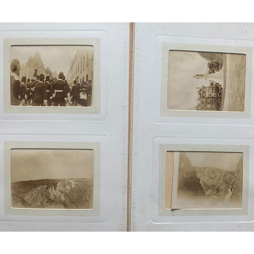 245 - Album of family photographs, some Guernsey and Sark interest.