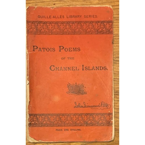 251 - Pamphlet, Patois Poems of the Channel Islands, by J.Linwood Pitts.