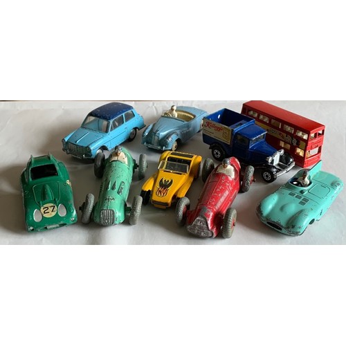 120 - Mint and Boxed Corgi Condor Logistics truck circa 2005, together with  Dinky play-worn Diecast cars ... 