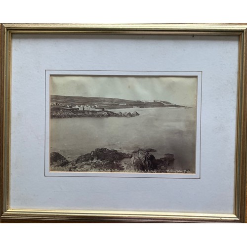 148 - Thomas Singleton photograph, A view of Fort Doyle Alderney, 13 x 19.5cm.