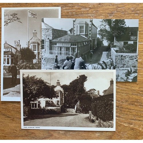 27 - Six postcards, La Colinette Sark, (6).