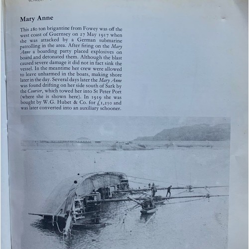 44 - Bramley's Topical Photos - Hiawatha St Julian's Avenue, The wreck of the Mary Anne of Fowey in St Pe... 