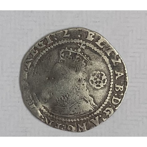 105 - Queen Elizabeth I Sixpence, 1602, last year of her reign.