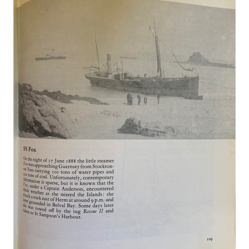 175 - Thomas Singleton of Guernsey photograph, the stranding of the steamer SS Fox on the Island of Herm, ... 