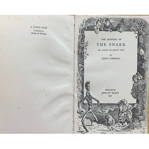 198 - The Hunting of the Snark, by Lewis Carroll, illustrated by Mervyn Peake, published 1942, second impr... 