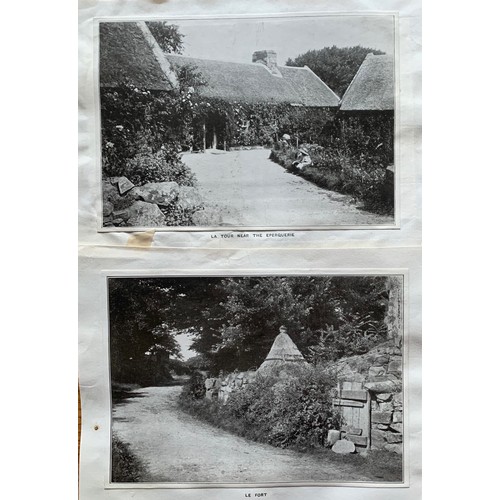 181 - Photographic images of Philippe De Carteret in Sark, The Belle of Sark, La Tour Sark near the Eperqu... 