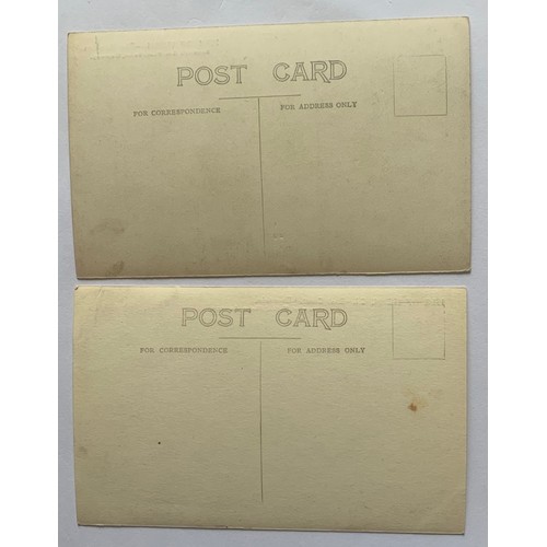 68 - Two real photographic postcards by Thomas Bramley of Guernsey, Isle of Herm, The Mansion & East Coas... 
