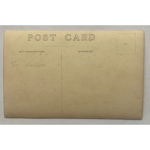 90 - Real photographic sepia postcard, Randall Bros. Jersey, staff in the brewery yard, with beer crate, ... 