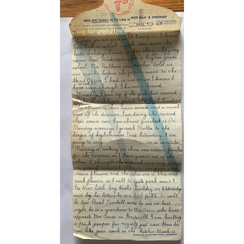 100 - KG VI 2 1/2p Prisoner Of War Post Air Letter,  Kriegsgefangenenpost to Biberach Internment Camp, pos... 