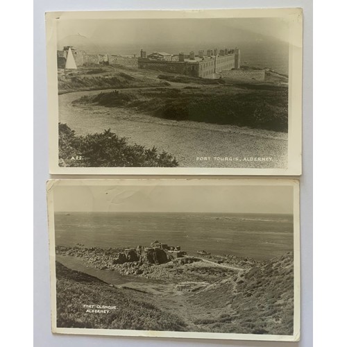 163 - Four Alderney real photographic postcards by Norman Grut (4).