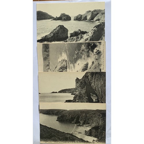 151 - A collection of twelve  Sark LL series black and white postcards, Numbers 2 (two different), 4, 10, ... 