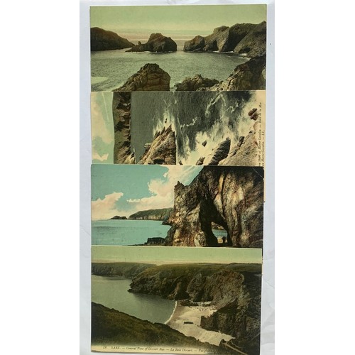 152 - A collection of twelve Sark LL series colour postcards, 2, 4, 5, 7, 12, 13, 16, 18, 21, 46, 48, 49 (... 