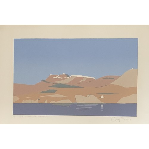 48 - Guy Vaesen (Belgian 1912-2002) Lament for Mykonos & The coast of Kimolos, limited edition silkscreen... 