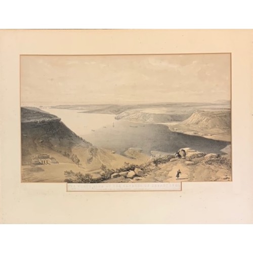 193 - Crimean war (1853-1856) hand coloured lithograph by E.W.Walker,
The North Side of the Harbour of Seb... 