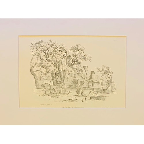 197 - A well in Sark, after an original published by Matthew Moss, 18 x 27cm.