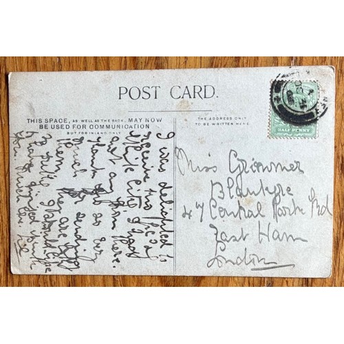 126 - Real photographic postcard, The Terrace Alderney.