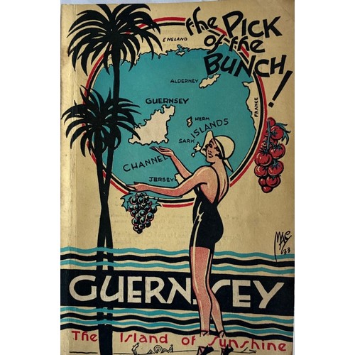159 - Guernsey Tourist Guide, published by the Guernsey Press 1934, with many illustrations, advertisement... 
