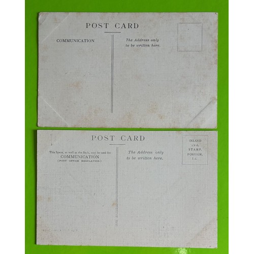 179 - Two printed black and white Allix postcards of Jersey, numbers 41 & 42 (2).