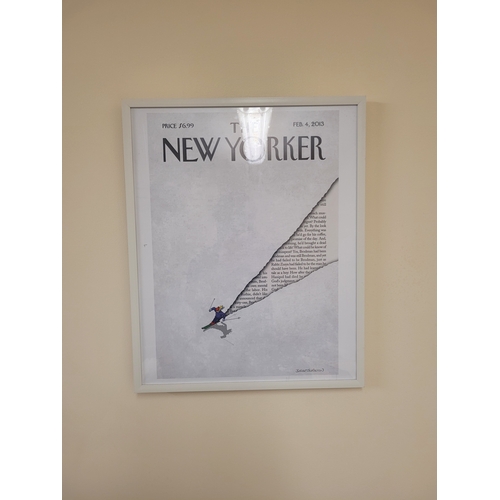 17 - Three Decorative Prints of The New Yorker - Front Covers framed ready to hang