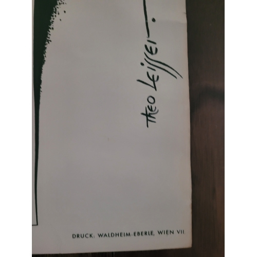 47 - 1950s German language poster; Die Ernte (The Harvest) an advertisement for pesticide -  artist Theo ... 