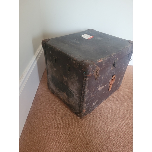 149 - Old Steamer trunk