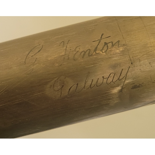 178 - Maritime 1800s telescope marked Cork and Galway.