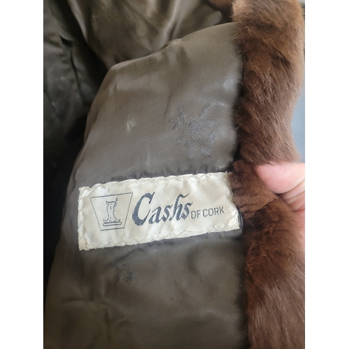 186 - Mink Fur Coat from Cash's, Cork -  for restoration.